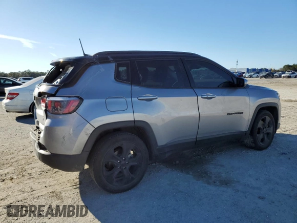 2019 Jeep Compass Latitude with VIN 3C4NJCBB1KT782396, listed as a Copart auction lot 48022595 with 75,790 mi miles and Salvage title. Bid and sale history available at DreamBid. Image 3.