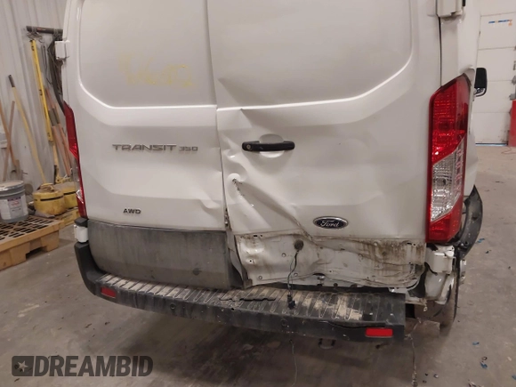 2022 Ford Transit with VIN 1FTBW2Y86NKA06331, listed as a IAAI auction lot 41842602 with 32,869 mi miles and . Bid and sale history available at DreamBid. Image 6.