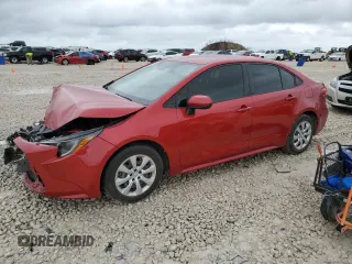 2021 Toyota Corolla LE with VIN JTDEPMAE8MJ124374, listed as a Copart auction lot 85019474 with 49,238 mi miles and Salvage Title. Bid and sale history available at DreamBid. Image 1.