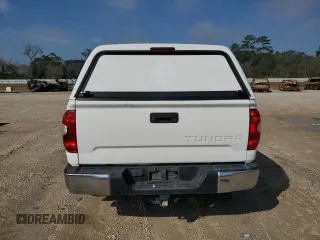 2020 Toyota Tundra 2WD SR with VIN 5TFRY5F1XLX257143, listed as a Copart auction lot 46160065 with 128,237 mi miles and Salvage Title. Bid and sale history available at carsss.com. Image 6.