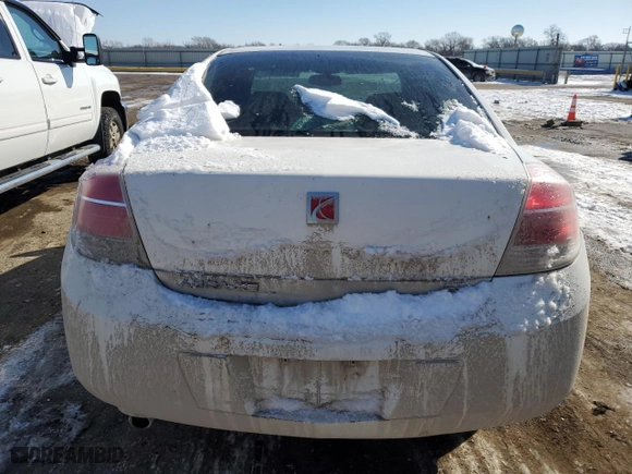 2008 Saturn Aura XE with VIN 1G8ZS57N98F232308, listed as a Copart auction lot 47306475 with 199,404 mi miles and Salvage Title. Bid and sale history available at carsss.com. Image 6.