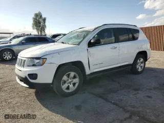 2017 Jeep Compass High Altitude with VIN 1C4NJCEBXHD163029, listed as a Copart auction lot 49732545 with 99,368 mi miles and Salvage Title. Bid and sale history available at carsss.com. Image 1.