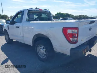 2021 Ford F-150 XL with VIN 1FTMF1CBXMKE33693, listed as a IAAI auction lot 41842871 with 55,483 mi miles and . Bid and sale history available at DreamBid. Image 3.