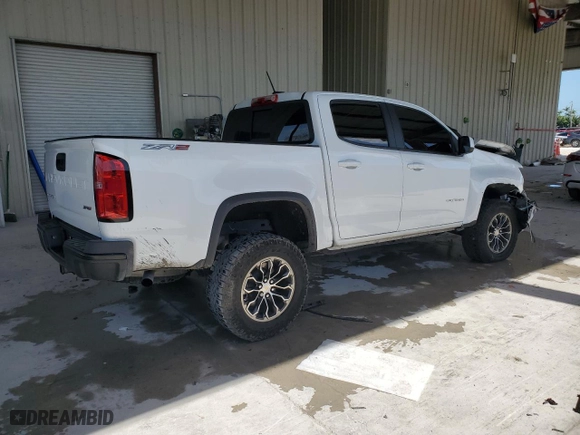 2022 Chevrolet Colorado 4WD ZR2 with VIN 1GCGTEEN2N1213847, listed as a Copart auction lot 80972244 with 35,902 mi miles and Non Repairable. Bid and sale history available at carsss.com. Image 3.