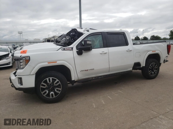 2022 GMC Sierra 3500HD AT4 z VIN 1GT49VEY3NF230736, wystawiony jako Copart lot #65454534 z przebiegiem Nie podano mil oraz Nie do naprawy • Non repairable. Historia ofert i sprzedaży dostępna na DreamBid. Obrazek 1.