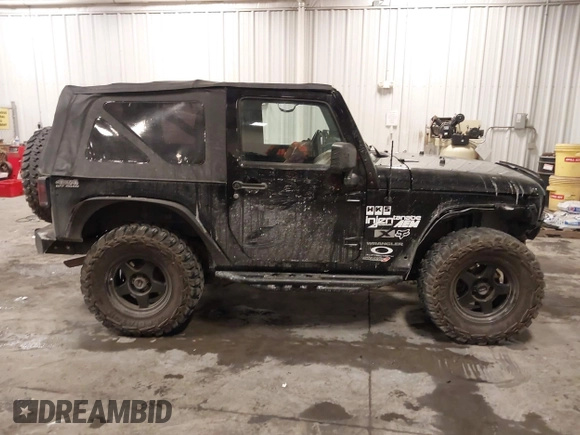 2007 Jeep Wrangler X with VIN 1J4FA24117L126599, listed as a IAAI auction lot 41624453 with 86,963 mi miles and . Bid and sale history available at carsss.com. Image 14.