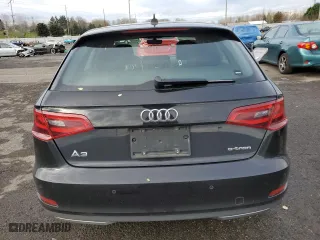 2016 Audi A3 e-tron Premium with VIN WAUUPBFFXGA124282, listed as a Copart auction lot 85715104 with 91,191 mi miles and Salvage Title. Bid and sale history available at carsss.com. Image 6.