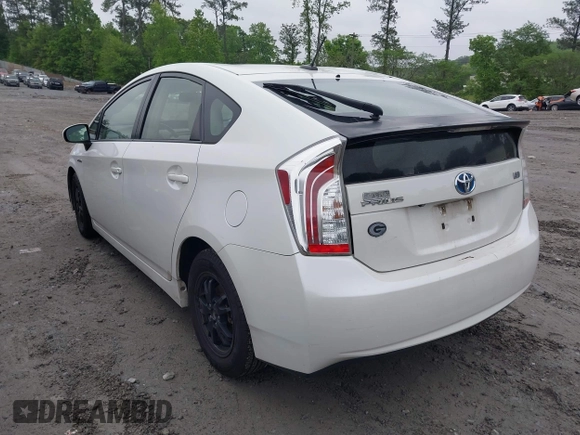 2012 Toyota Prius One with VIN JTDKN3DU4C5514496, listed as a IAAI auction lot 42123946 with 215,115 mi miles and . Bid and sale history available at DreamBid. Image 3.
