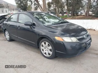 2007 Honda Civic Sdn LX with VIN 1HGFA16537L009530, listed as a IAAI auction lot 41901749 with 247,294 mi miles. Bid and sale history available at carsss.com. Image 1.