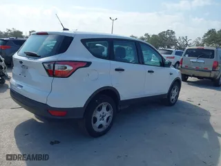 2017 Ford Escape S with VIN 1FMCU0F79HUB82450, listed as a IAAI auction lot 41491205 with 162,913 mi miles. Bid and sale history available at carsss.com. Image 4.