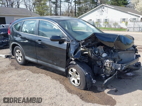 2014 Honda CR-V LX with VIN 2HKRM4H36EH721502, listed as a IAAI auction lot 42070358 with 129,319 mi miles. Bid and sale history available at carsss.com. Image 1.