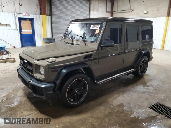 2017 Mercedes-Benz G-Class AMG G 63 with VIN WDCYC7DF5HX273627, listed as a Copart auction lot 49098875 with 0 mi miles and Salvage Title. Bid and sale history available at carsss.com. Image 1.