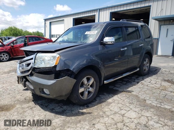 2009 Honda Pilot EX-L z VIN 5FNYF48589B003297, wystawiony jako Copart lot #57162245 z przebiegiem 191 883 mil mil oraz Szkoda całkowita • Salvage title. Historia ofert i sprzedaży dostępna na DreamBid. Obrazek 1.