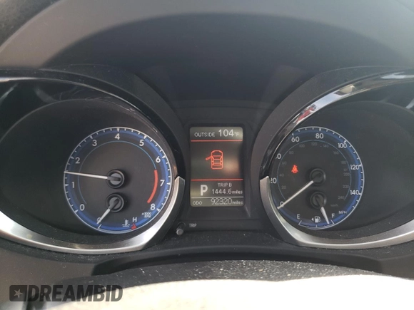 2016 Toyota Corolla L with VIN 2T1BURHE4GC482991, listed as a Copart auction lot 61761425 with 92,320 mi miles and Salvage title. Bid and sale history available at DreamBid. Image 9.