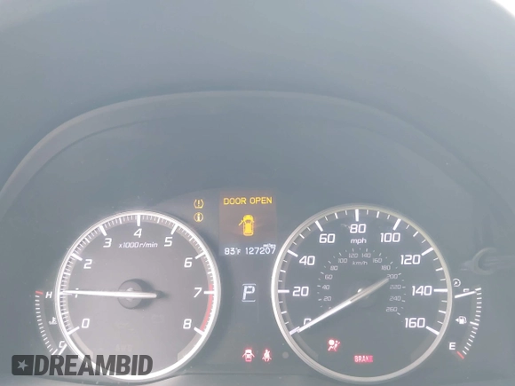 2014 Acura RDX with VIN 5J8TB3H30EL009005, listed as a IAAI auction lot 41724422 with 127,207 mi miles. Bid and sale history available at carsss.com. Image 7.