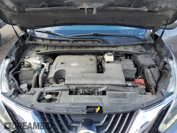 2018 Nissan Murano S with VIN 5N1AZ2MG8JN177392, listed as a Copart auction lot 52911115 with 163,400 mi miles and Clean Title. Bid and sale history available at DreamBid. Image 12.