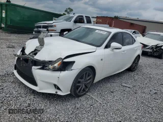 2015 Lexus IS 250 z VIN JTHBF1D21F5077656, wystawiony jako Copart lot #54381545 z przebiegiem 83 071 mil mil oraz Szkoda całkowita • Salvage title. Historia ofert i sprzedaży dostępna na DreamBid. Obrazek 1.