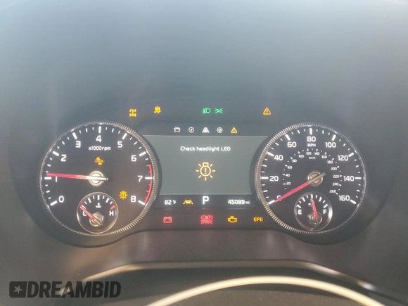 2021 Kia Telluride SX with VIN 5XYP5DHC3MG156572, listed as a Copart auction lot 59173945 with 45,089 mi miles and Salvage title. Bid and sale history available at DreamBid. Image 9.