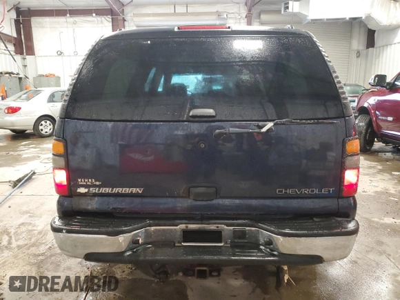 2005 Chevrolet Suburban LT with VIN 1GNFK16ZX5J225003, listed as a Copart auction lot 57489305 with 254,578 mi miles and Non repairable. Bid and sale history available at DreamBid. Image 6.