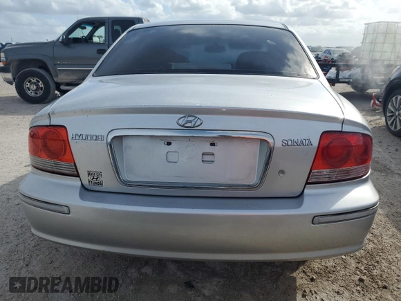 2005 Hyundai Sonata GLS with VIN KMHWF35HX5A155497, listed as a Copart auction lot 75254274 with 98,918 mi miles and Non Repairable. Bid and sale history available at carsss.com. Image 6.