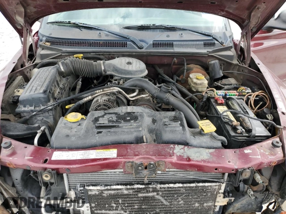 2003 Dodge Dakota with VIN 1D7FL16XX3S354070, listed as a Copart auction lot 42445675 with 206,311 mi miles and Clean Title. Bid and sale history available at carsss.com. Image 11.