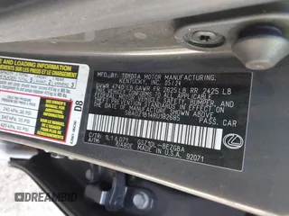 2024 Lexus ES 350 z VIN 58ADZ1B14RU182685, wystawiony jako IAAI lot #41758714 z przebiegiem Nie podano mil oraz . Historia ofert i sprzedaży dostępna na DreamBid. Obrazek 9.