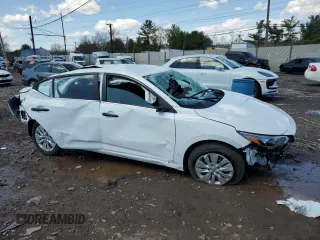 2024 Nissan Sentra S with VIN 3N1AB8BV7RY286831, listed as a Copart auction lot 49831355 with Not Provided miles and Salvage Title. Bid and sale history available at carsss.com. Image 4.