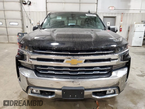 2020 Chevrolet Silverado 1500 LTZ with VIN 3GCUYGED7LG372739, listed as a Copart auction lot 50823385 with 57,607 mi miles and Salvage Title. Bid and sale history available at DreamBid. Image 5.