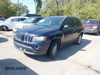 2014 Jeep Compass Sport with VIN 1C4NJCBB0ED660610, listed as a IAAI auction lot 40506737 with 209,670 mi miles. Bid and sale history available at carsss.com. Image 2.