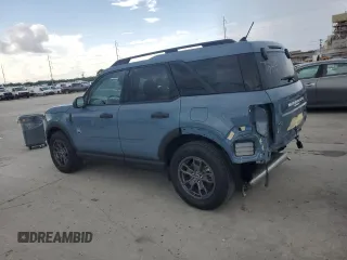 2024 Ford Bronco Sport Big Bend with VIN 3FMCR9B63RRE99989, listed as a Copart auction lot 61595025 with 6,359 mi miles and Salvage title. Bid and sale history available at DreamBid. Image 2.