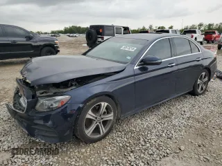 2018 Mercedes-Benz E-Class E 300 with VIN WDDZF4JB7JA396278, listed as a Copart auction lot 50575215 with 99,251 mi miles and Clean Title. Bid and sale history available at carsss.com. Image 1.