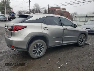 2022 Lexus RX 350 with VIN 2T2HZMDA6NC341012, listed as a Copart auction lot 48052795 with 45,241 mi miles and Salvage Title. Bid and sale history available at DreamBid. Image 3.