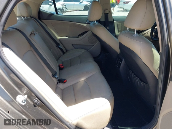 2013 Kia Optima EX with VIN 5XXGN4A78DG220462, listed as a IAAI auction lot 42158221 with 152,637 mi miles and . Bid and sale history available at DreamBid. Image 8.