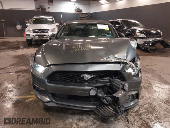 2017 Ford Mustang V6 with VIN 1FATP8EM5H5238210, listed as a IAAI auction lot 41983430 with 18,792 mi miles and . Bid and sale history available at carsss.com. Image 12.