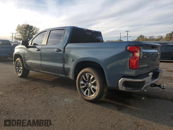 2024 Chevrolet Silverado 1500 LT with VIN 3GCPACEK9RG303603, listed as a Copart auction lot 83490974 with 1,319 mi miles and Salvage Title. Bid and sale history available at DreamBid. Image 2.
