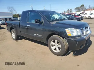 2006 Nissan Titan SE with VIN 1N6AA06A06N570395, listed as a Copart auction lot 48061925 with 131,059 mi miles and Salvage title. Bid and sale history available at DreamBid. Image 4.