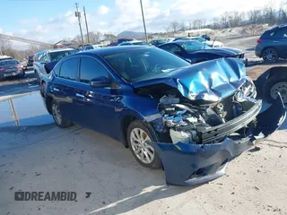 2018 Nissan Sentra SV with VIN 3N1AB7AP3JL623350, listed as a IAAI auction lot 38741920 with 65,230 mi miles. Bid and sale history available at carsss.com. Image 1.