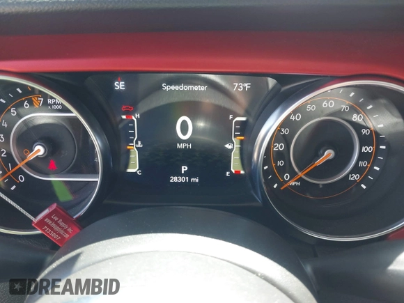 2023 Jeep Gladiator Rubicon z VIN 1C6JJTBG3PL531982, wystawiony jako IAAI lot #42211139 z przebiegiem 28 301 mil mil oraz . Historia ofert i sprzedaży dostępna na DreamBid. Obrazek 7.