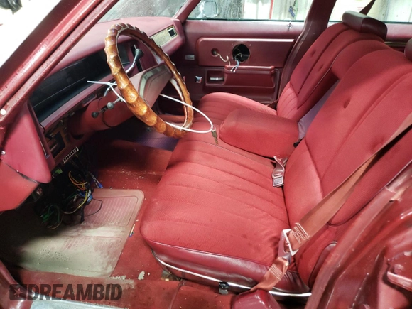 1975 Chevrolet Caprice z VIN 1N69H5J105888, wystawiony jako Copart lot #80681774 z przebiegiem 79 198 mil mil oraz Szkoda całkowita • Salvage title. Historia ofert i sprzedaży dostępna na DreamBid. Obrazek 7.
