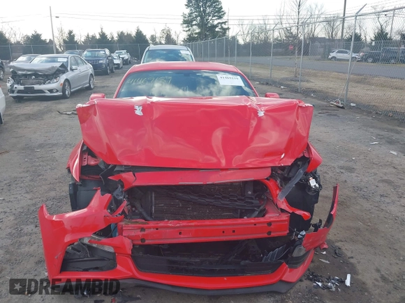2017 Ford Mustang V6 with VIN 1FA6P8AM3H5271340, listed as a IAAI auction lot 41469159 with 92,175 mi miles and . Bid and sale history available at carsss.com. Image 12.