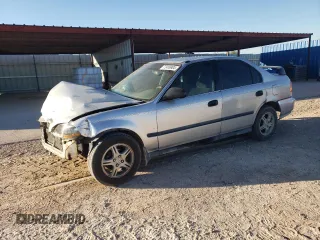 1998 Honda Civic LX with VIN 1HGEJ6577WL049846, listed as a Copart auction lot 72406804 with 199,514 mi miles and Salvage Title. Bid and sale history available at carsss.com. Image 1.