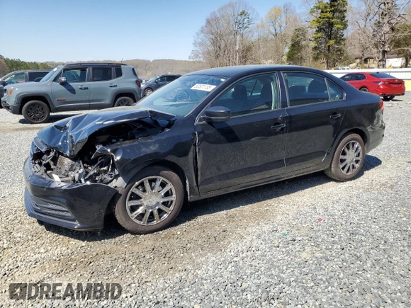 2015 Volkswagen Jetta SE with VIN 3VWD17AJ0FM258648, listed as a Copart auction lot 50531135 with 110,505 mi miles and Salvage title. Bid and sale history available at DreamBid. Image 1.