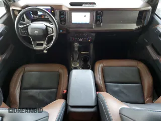 2022 Ford Bronco with VIN 1FMDE5BH1NLB79900, listed as a Copart auction lot 49434105 with 34,331 mi miles and Salvage Title. Bid and sale history available at DreamBid. Image 8.