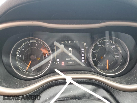 2016 Jeep Cherokee Latitude with VIN 1C4PJMCS2GW280690, listed as a Copart auction lot 63373105 with 133,551 mi miles and Salvage title. Bid and sale history available at DreamBid. Image 9.