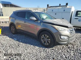 2014 Hyundai Santa Fe Sport with VIN 5XYZU3LB8EG182963, listed as a Copart auction lot 46227995 with 113,984 mi miles and Salvage Title. Bid and sale history available at carsss.com. Image 4.