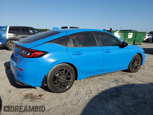 2025 Honda Civic Sport z VIN 19XFL2H84SE003405, wystawiony jako Copart lot #53112765 z przebiegiem 2 481 mil mil oraz Szkoda całkowita • Salvage title. Historia ofert i sprzedaży dostępna na DreamBid. Obrazek 3.