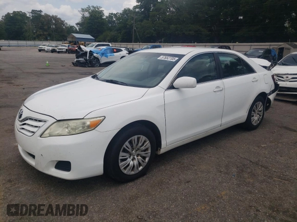 2011 Toyota Camry LE with VIN 4T1BF3EK5BU684506, listed as a Copart auction lot 57652705 with 342,125 mi miles and Salvage title. Bid and sale history available at DreamBid. Image 1.