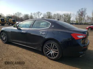 2018 Maserati Ghibli S Q4 z VIN ZAM57YTA5J1279909, wystawiony jako Copart lot #54559285 z przebiegiem 49 065 mil mil oraz Szkoda całkowita • Salvage title. Historia ofert i sprzedaży dostępna na DreamBid. Obrazek 2.