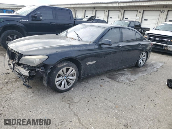 2012 BMW 7 Series with VIN WBAKX8C57CC198473, listed as a Copart auction lot 41858265 with 86,741 mi miles and Salvage title. Bid and sale history available at DreamBid. Image 1.