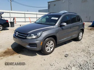 2017 Volkswagen Tiguan S with VIN WVGAV7AX9HK018499, listed as a Copart auction lot 62606655 with 77,991 mi miles and Salvage title. Bid and sale history available at DreamBid. Image 1.